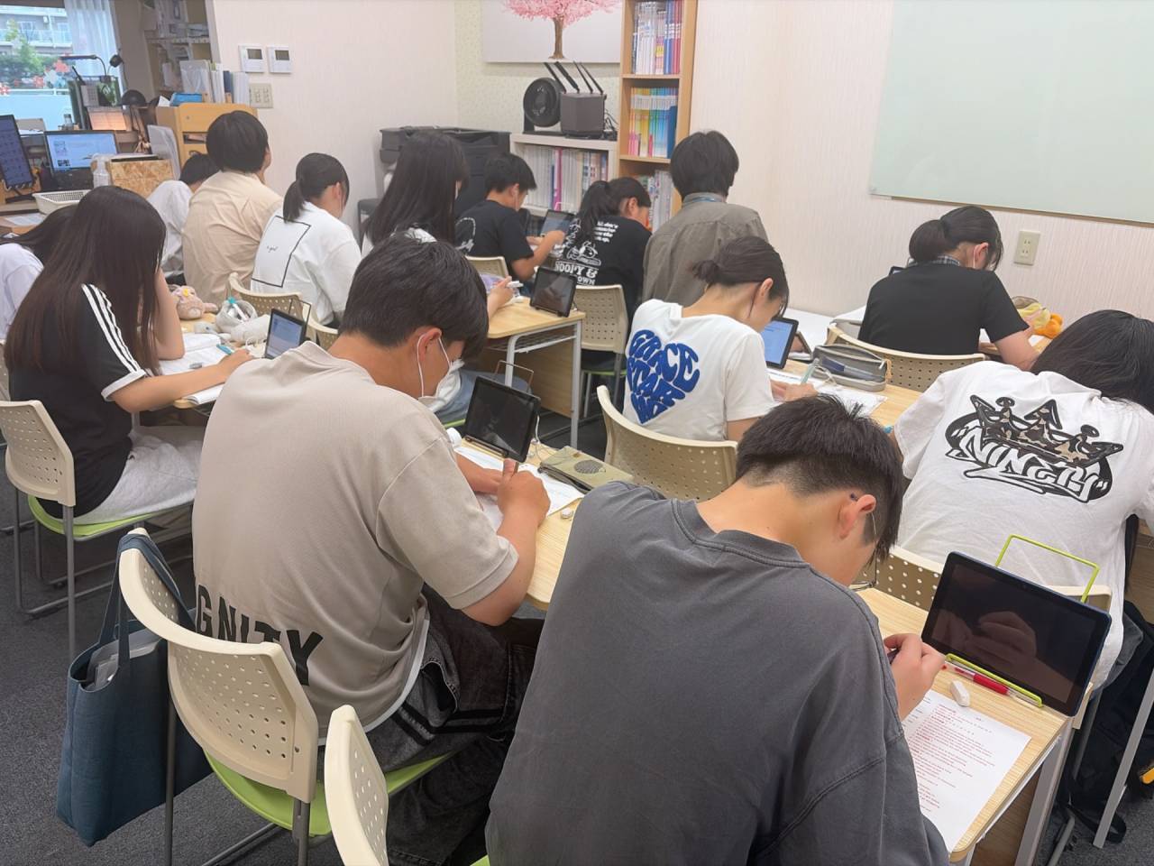 夏期講習開始!|櫻見塾【南彦根の個別指導塾】